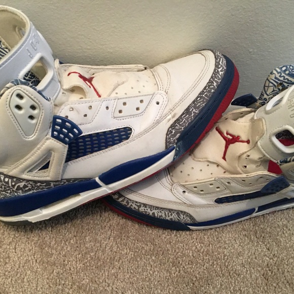 Jordan Spizike CUSTOM True Blues Size 11.5 - Picture 10 of 12